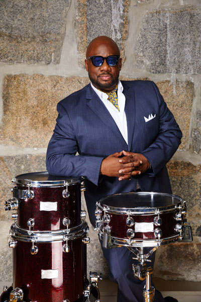 Ralph Peterson with drums